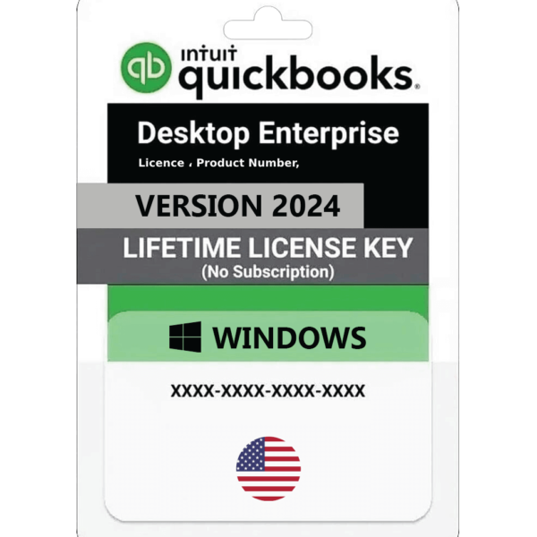 Quickbooks Desktop Enterprise 2024 | Us Version