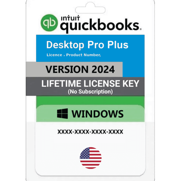 Quickbooks Desktop Pro Plus 2024 | Usa Version